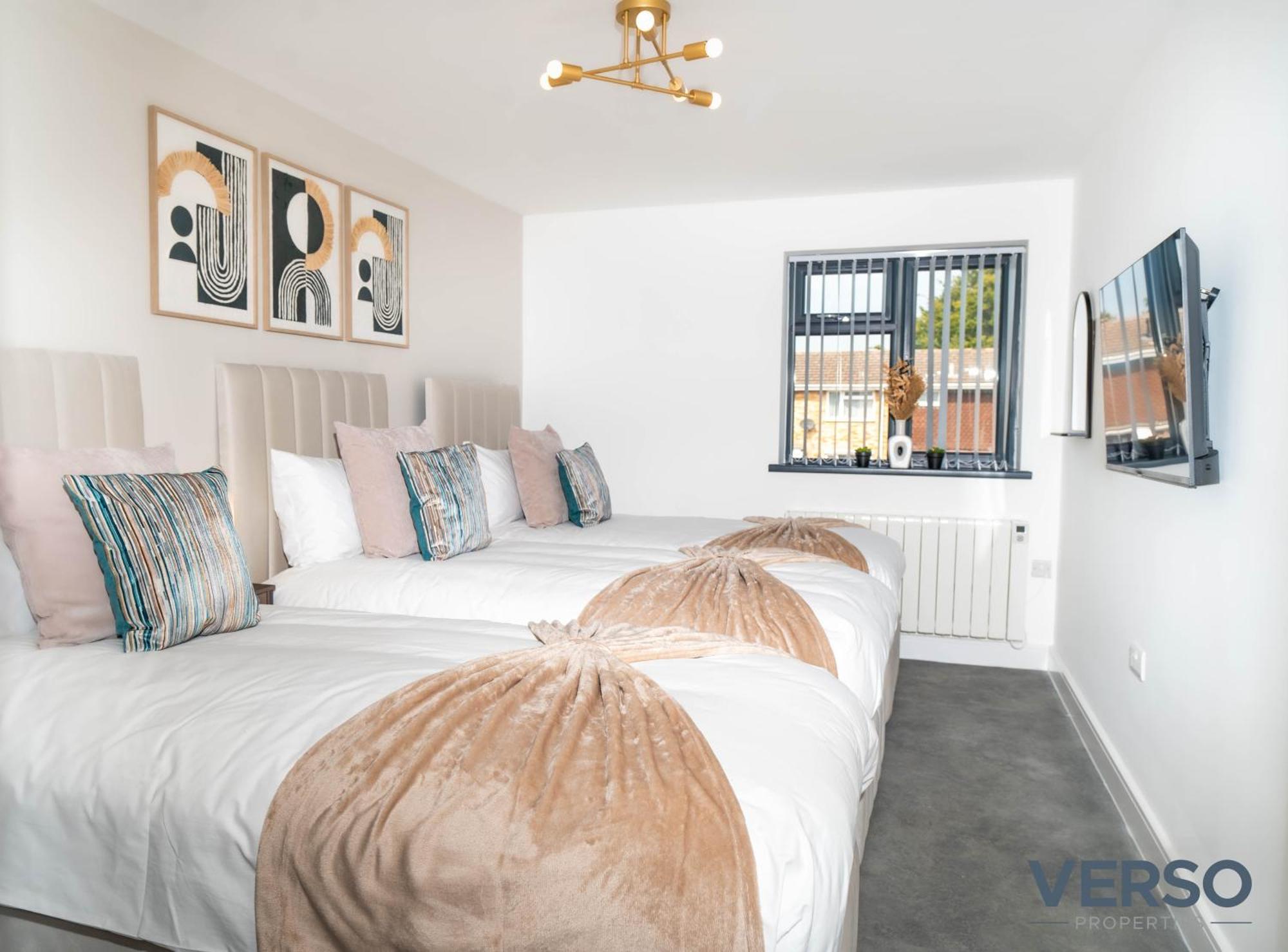 New 5 X Luxury Apartments In Derby, Ideal For Individuals, Couples, Business Or Corporate Guests, Close To Rolls Royce, Donington Park, East Midlands Airport 外观 照片